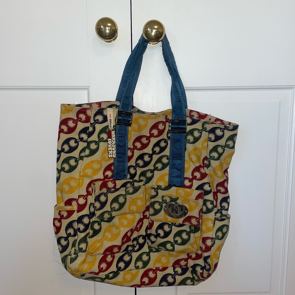 HARAJUKU LOVERS CORDUROY TOTE BAG